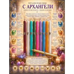 Ритуални прави свещи