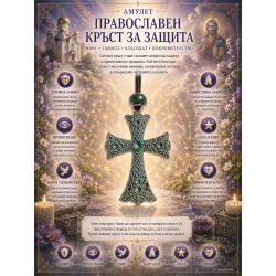 Метален кръст за защита