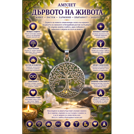 Медальон дървото на живота