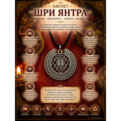 Амулет Шри Янтра
